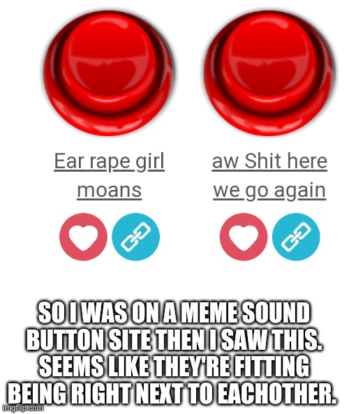 SO I WAS ON A MEME SOUND BUTTON SITE THEN I SAW THIS. SEEMS LIKE THEY'RE FITTING BEING RIGHT NEXT TO EACHOTHER. | image tagged in bro not cool | made w/ Imgflip meme maker