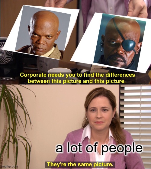 mace fury | a lot of people | image tagged in memes,they're the same picture | made w/ Imgflip meme maker