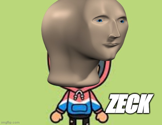 Zeck stonks meme | ZECK | image tagged in stonks | made w/ Imgflip meme maker