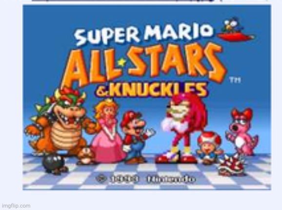 Lock on technology in a nutshell! | image tagged in super mario all stars knuckles | made w/ Imgflip meme maker