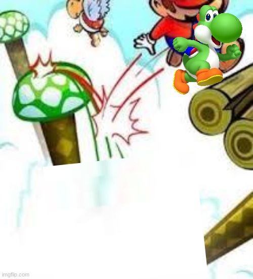 mario waited for the flying koopa and jumped on it with yoshi | image tagged in yoshi e mario | made w/ Imgflip meme maker