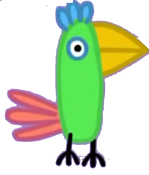 High Quality Polly The Parrot Blank Meme Template