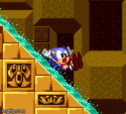 sonic water slide