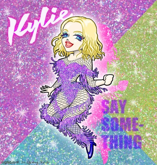this fan art is atrocious why does she have such terrible fans | image tagged in kylie say something bad fan art,fans,fan art,pop music,song lyrics,lyrics | made w/ Imgflip meme maker