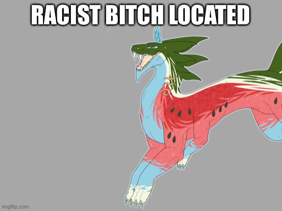 RACIST BITCH LOCATED | made w/ Imgflip meme maker