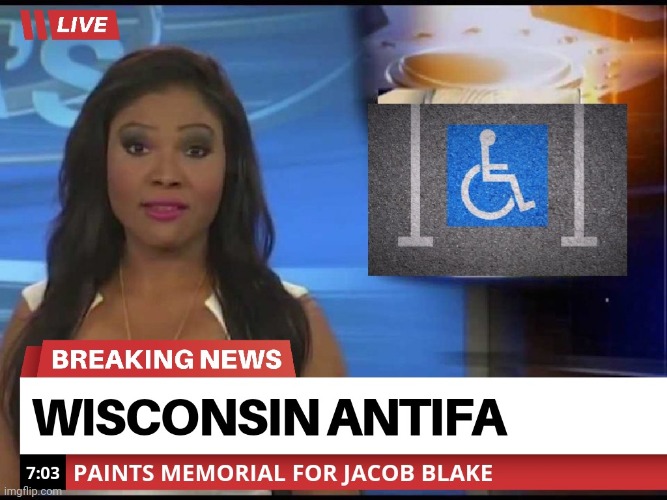 MEMORIAL | image tagged in wisconsin,antifa,breaking news | made w/ Imgflip meme maker