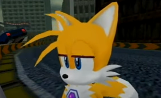 High Quality Confused Sad Tails Blank Meme Template