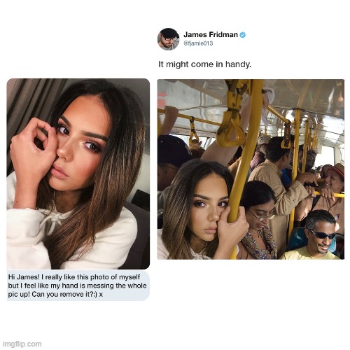 haha | image tagged in photoshop,james fridman photoshop,memes,funny | made w/ Imgflip meme maker