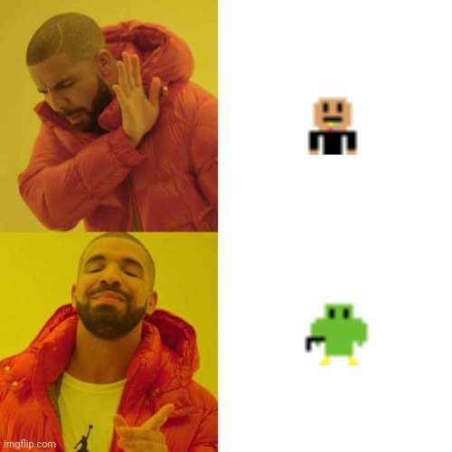 Nope | image tagged in drake hotline bling,drake | made w/ Imgflip meme maker