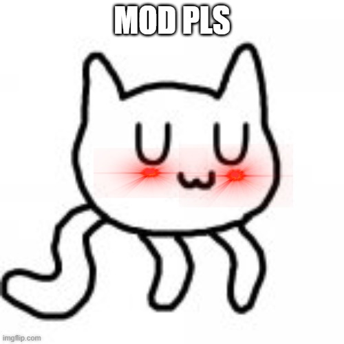 UwU cat | MOD PLS | image tagged in uwu cat,mod pls,cats are awesome,i did not mean to put that tag but they indeed are,cats | made w/ Imgflip meme maker