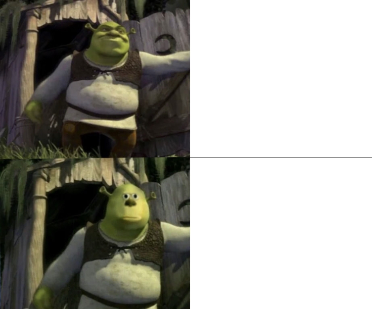 Shrek face swap is the new format : r/memes