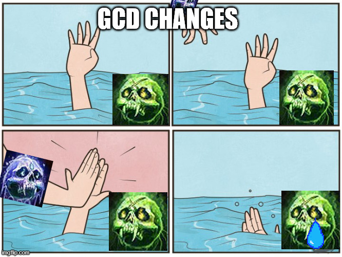 GCD CHANGES | made w/ Imgflip meme maker