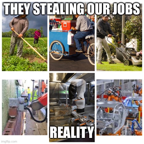 Truth vs reality | THEY STEALING OUR JOBS; REALITY | image tagged in memes,latino,mexican | made w/ Imgflip meme maker