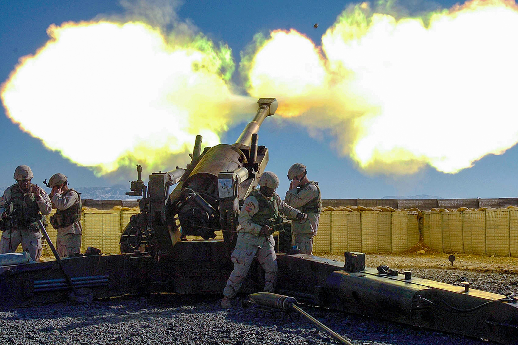 US Army Artillery Battery Fire Mission Afghanistan Blank Meme Template