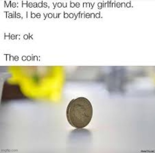 THE COIN | image tagged in memes | made w/ Imgflip meme maker