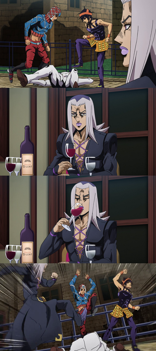 High Quality Abbacchio joins in the fun Blank Meme Template