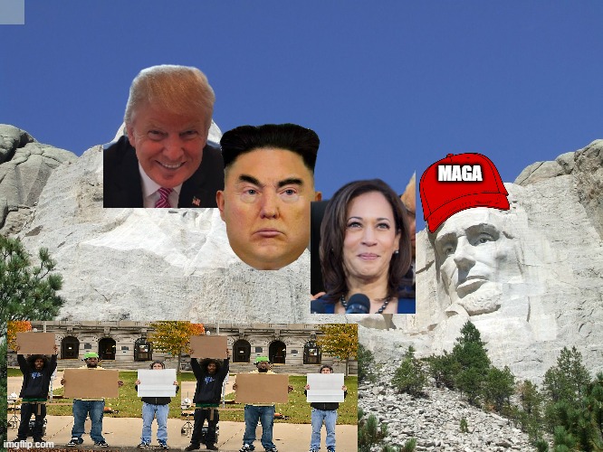 Mount Rushmore | MAGA | image tagged in mount rushmore | made w/ Imgflip meme maker
