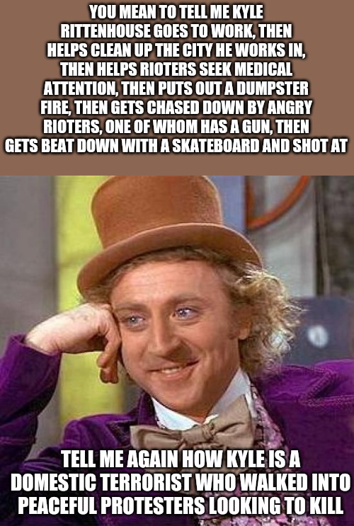 Kyle Rittenhouse Skateboard Meme : Jeff Horste White ...