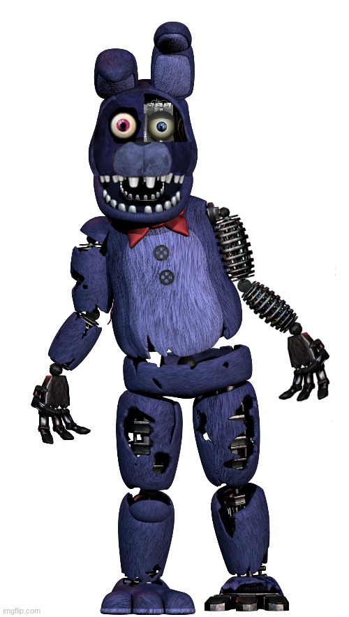 Semi Fixed Withered Bonnie | image tagged in bonnie | made w/ Imgflip meme maker