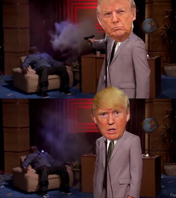 HOW COULD THEY DO THAT TRUMP Blank Meme Template
