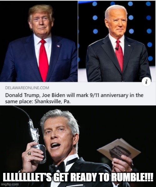 I Got $20 on Donnie | LLLLLLLLET'S GET READY TO RUMBLE!!! | image tagged in michael buffer | made w/ Imgflip meme maker