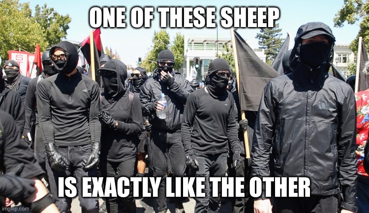 ONE OF THESE SHEEP IS EXACTLY LIKE THE OTHER | made w/ Imgflip meme maker