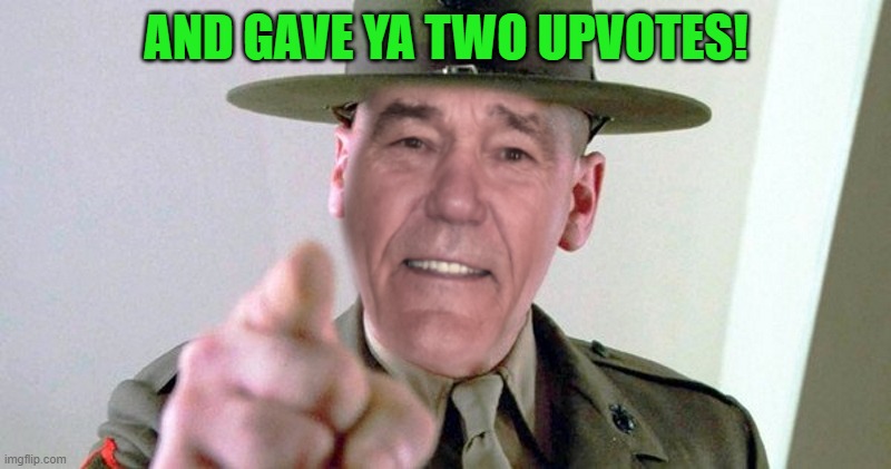 AND GAVE YA TWO UPVOTES! | image tagged in kewl | made w/ Imgflip meme maker