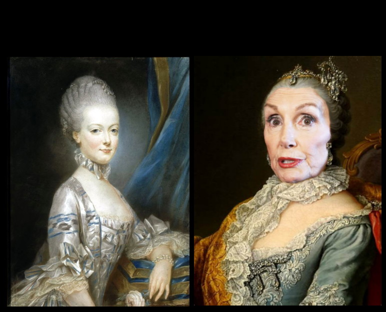 Marie Antoinette vs Nancy Pelosi Blank Meme Template