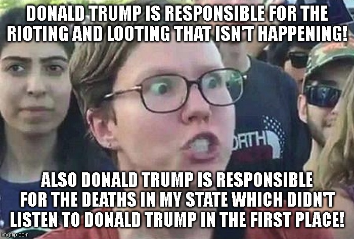 Triggered Liberal - Imgflip