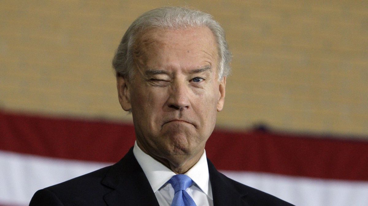 One Eye Biden Blank Meme Template