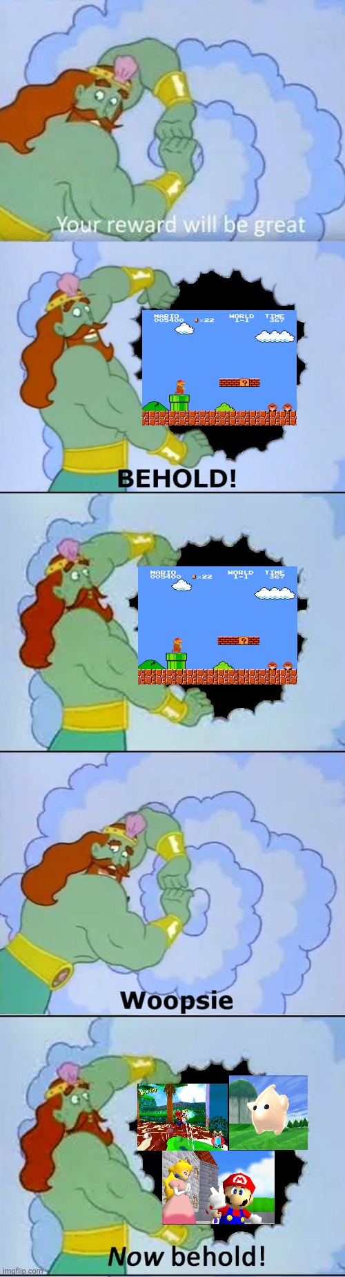 King Neptune behold | image tagged in king neptune behold | made w/ Imgflip meme maker