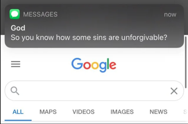High Quality so you know how all sins are unforgiviblae Blank Meme Template
