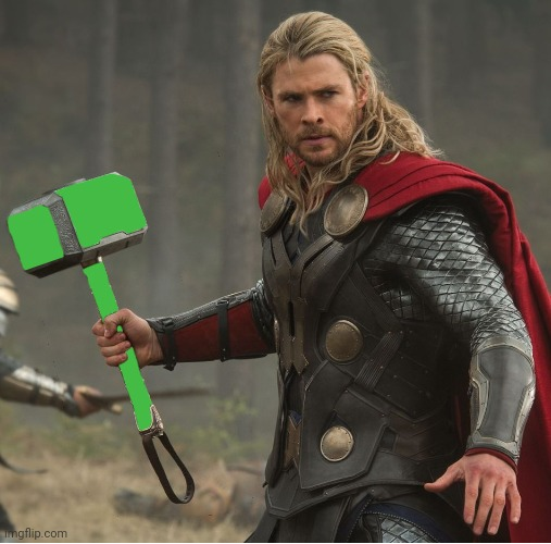 High Quality Thor Upvote Blank Meme Template