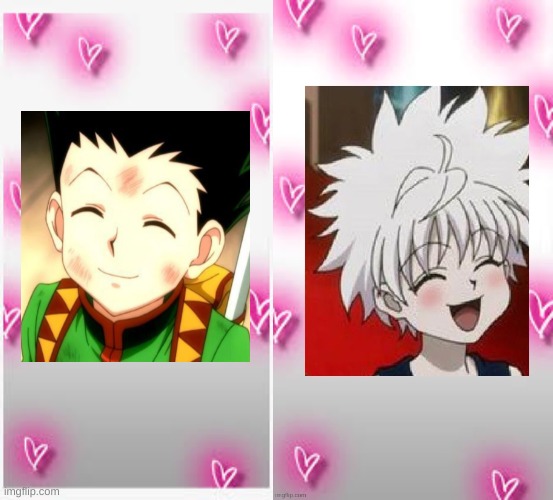 Gon And Kulia | image tagged in hunter x hunter | made w/ Imgflip meme maker