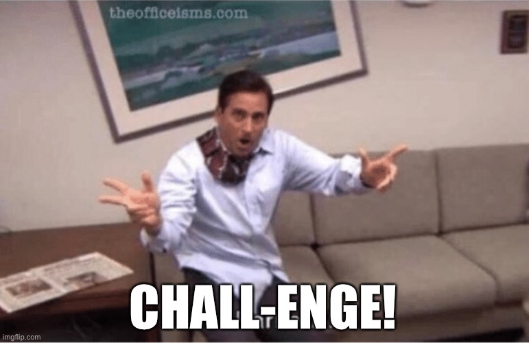 parkour! | CHALL-ENGE! | image tagged in parkour | made w/ Imgflip meme maker