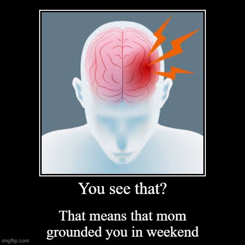 Headache | image tagged in funny,demotivationals | made w/ Imgflip demotivational maker