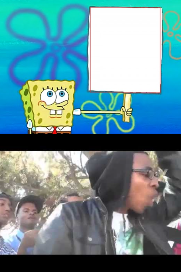 High Quality Savage Spongebob Blank Meme Template
