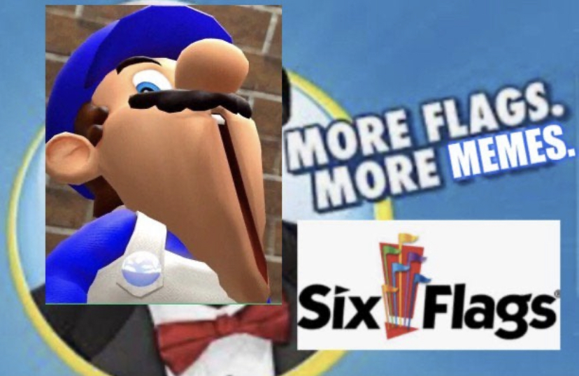 More Flags. More Memes. (SMG4 Edition) Blank Meme Template
