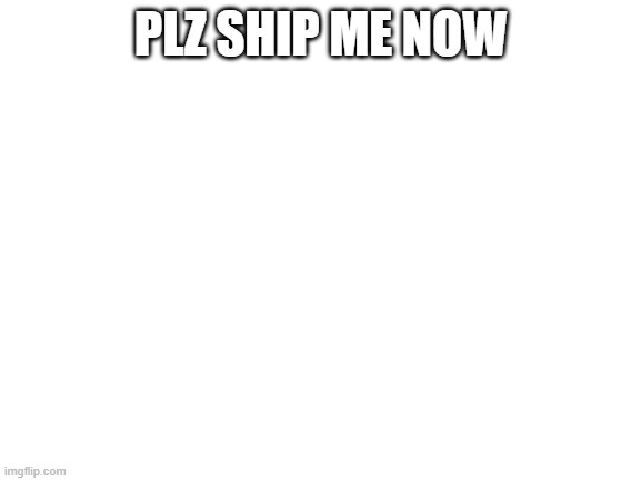 me wants gf.... 11-12 | PLZ SHIP ME NOW | image tagged in blank white template | made w/ Imgflip meme maker