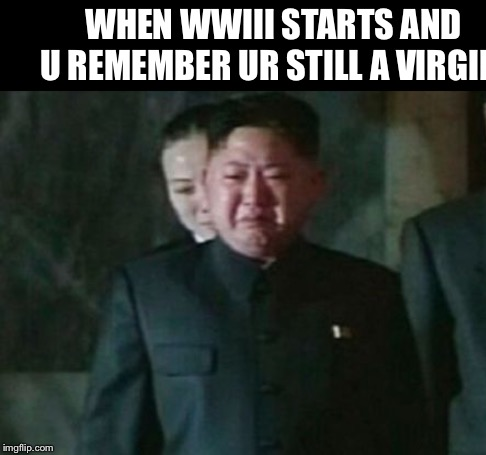 Kimg Jong sad Blank Meme Template