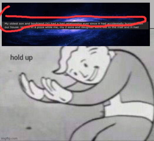 Fallout Hold Up | image tagged in fallout hold up | made w/ Imgflip meme maker