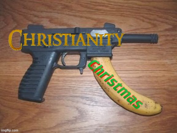 They just put Jesus's name over it and call it a Christian holiday | image tagged in christmas,christianity,religion,church | made w/ Imgflip meme maker