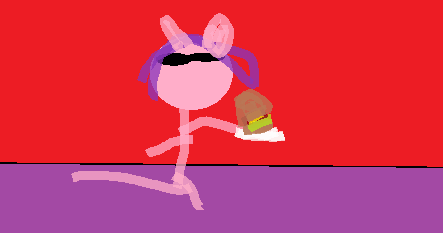 High Quality burger time stops Blank Meme Template