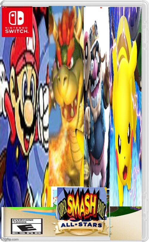 All smash games | image tagged in memes,funny,mario,super smash bros | made w/ Imgflip meme maker