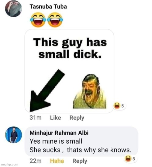 horrible reply | image tagged in facebook,comment,dank memes,dark | made w/ Imgflip meme maker