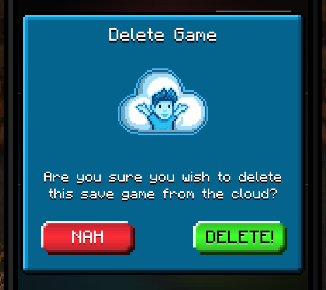 High Quality Delete Game Blank Meme Template