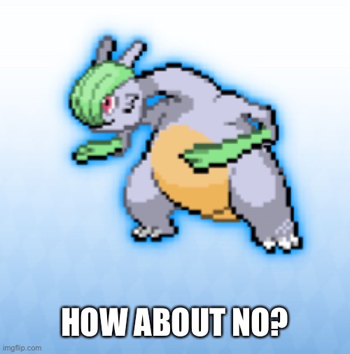 HOW ABOUT NO? | made w/ Imgflip meme maker