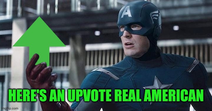 Where did you get this upvote | HERE'S AN UPVOTE REAL AMERICAN | image tagged in where did you get this upvote | made w/ Imgflip meme maker