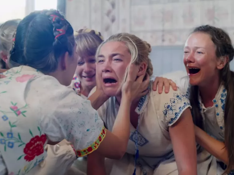 Midsommar Crying Scene Blank Meme Template