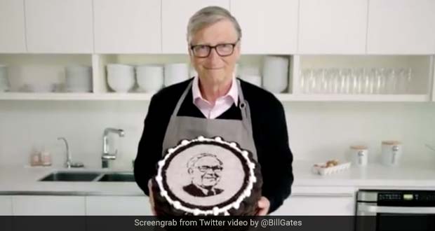 High Quality Bill Gates cake Blank Meme Template